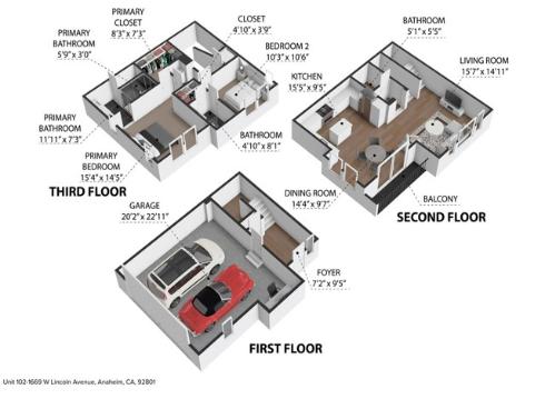 1669 W Lincoln  102  Avenue, Anaheim, CA