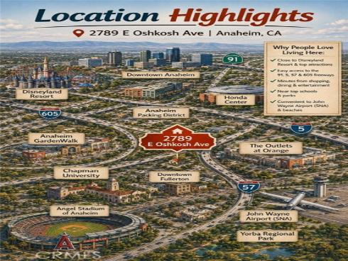 2789 E Oshkosh , Anaheim, CA
