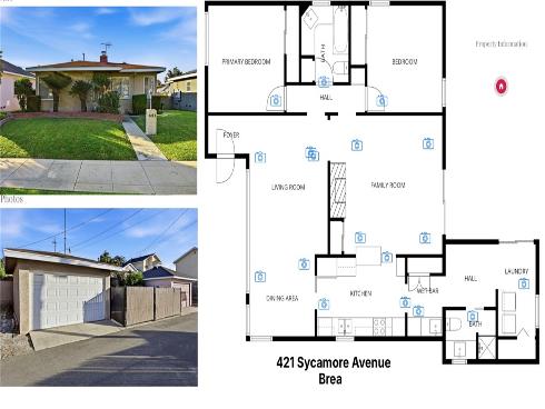 421  Sycamore Avenue  , Brea, CA