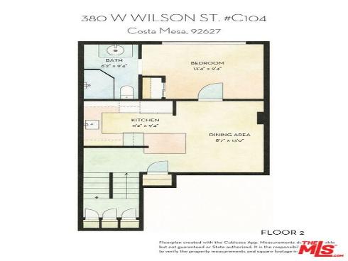 380 W Wilson  C104  Street, Costa Mesa, CA