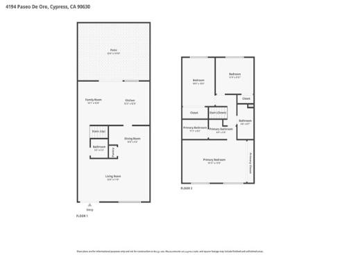 4194  Paseo De Oro  , Cypress, CA