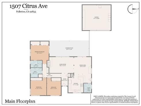 1507 S Citrus  , Fullerton, CA