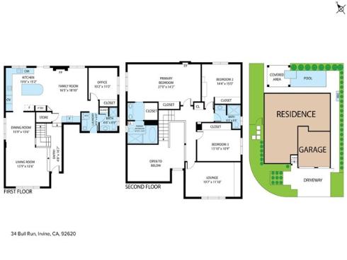 34  Bull Run  , Irvine, CA