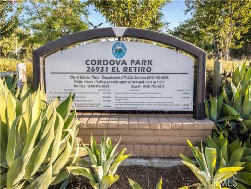 26625 Sierra Vista , Mission Viejo, CA