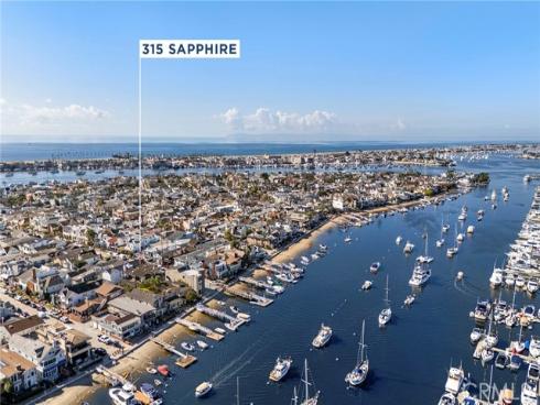 315  Sapphire  , Newport Beach, CA