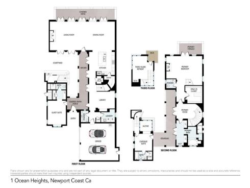 1  Ocean Heights Drive  , Newport Coast, CA