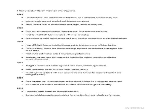 5  San Sebastian  , Rancho Santa Margarita, CA
