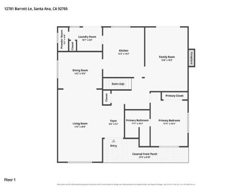 12781 Barrett , Santa Ana, CA