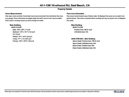 1261  Knollwood Road M4-45i  , Seal Beach, CA