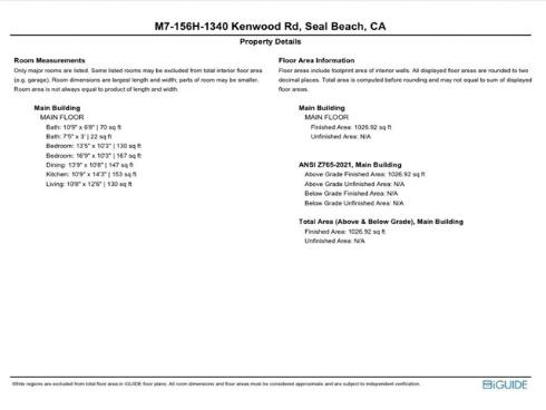 1340 Kenwood Road M7-156h , Seal Beach, CA